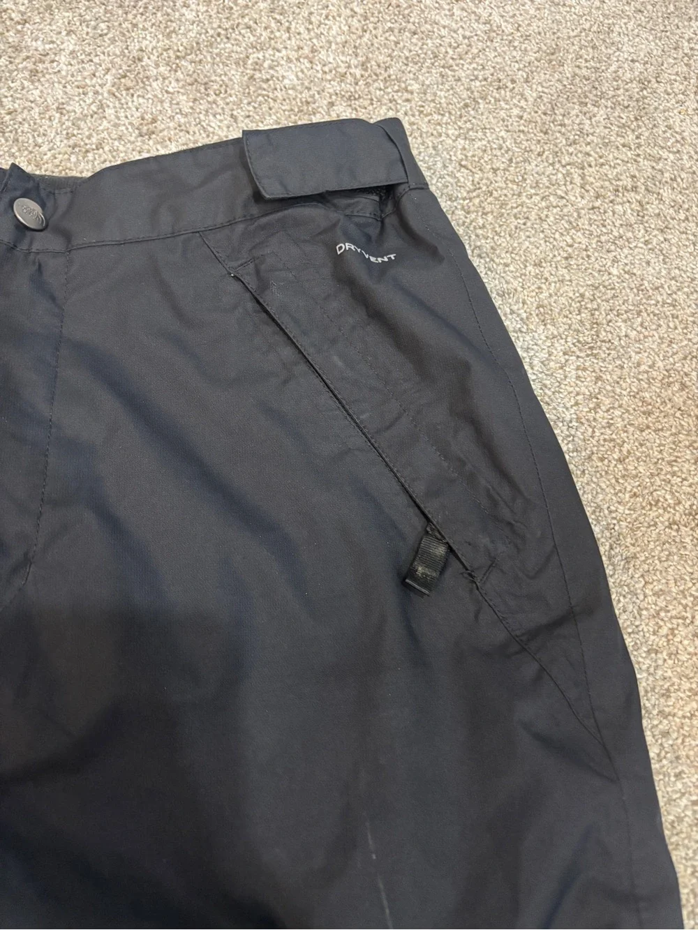 The North Face Boy’s XL Snow Pants Ski Snowboard Waterproof Black Dryvent